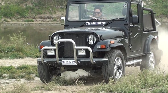 mahindra thar road test photo Photo The Thar's impeccable offroad manners