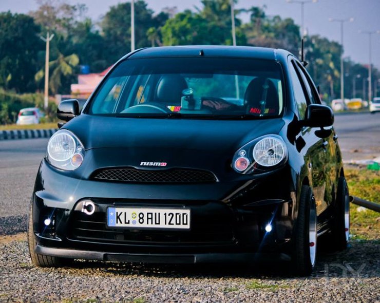 Nissan micra modified india #5