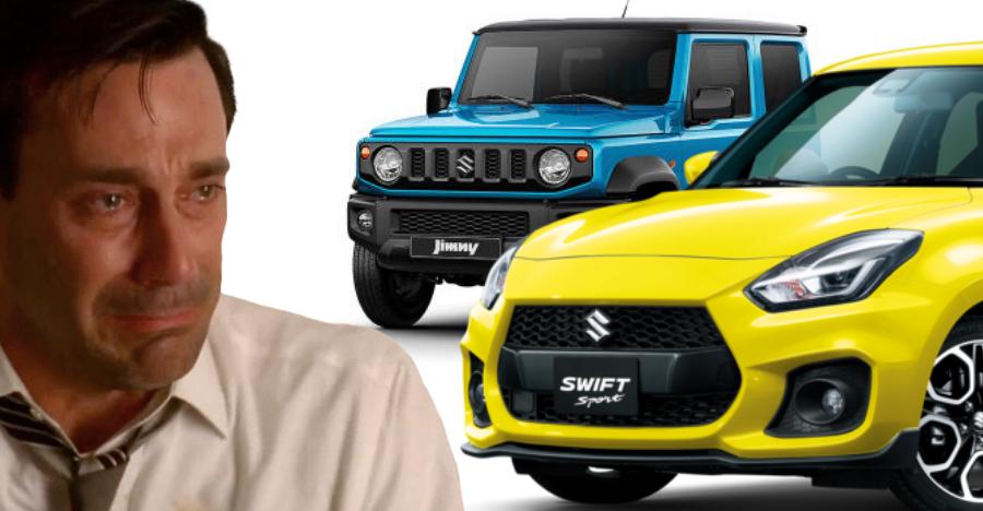 Swift Sport Jimny India Featured