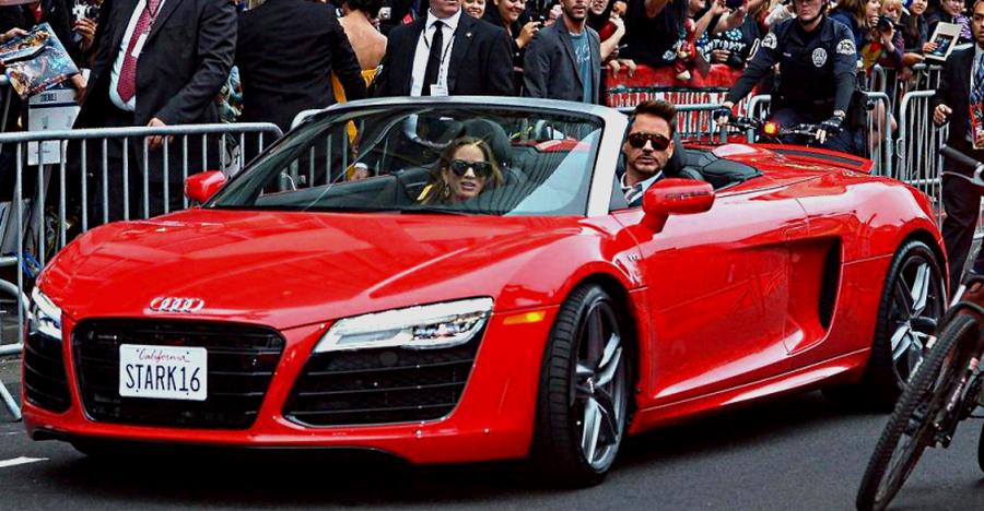Robert Downey Audi R8 Featured