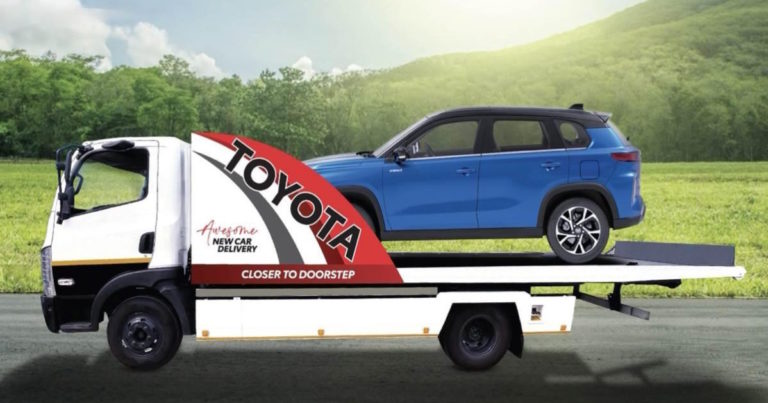 Toyota cars home delivery in India