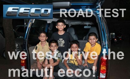 eeco-test drive-pic Maruti EECO priced Rs 2.75 lakh!