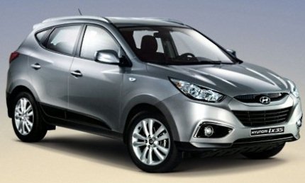 hyundai-ix35-photo Hyundai Santa Fe or ix35 at 2010 Auto Expo