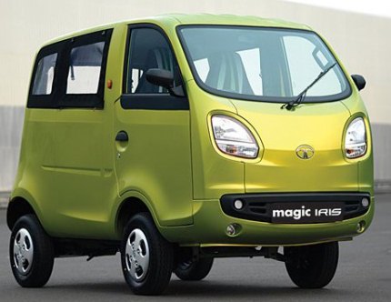 tata-magic-iris-photo Tata Venture, Magic Iris and Aria at Auto Expo 2010