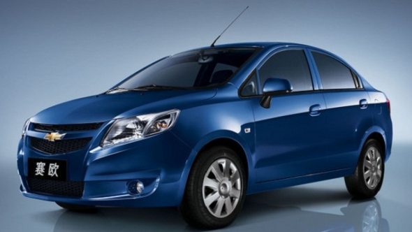 chevrolet-sail-sedan-photo General Motors to launch Chevrolet Sail small car and sedan in India