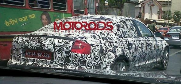 2011-new-audi-a6-spy-photo-1 Audi A6 Sedan caught testing in Mumbai