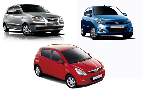 i10-i20-santro-photo 5 hatchbacks that have the best resale value across the country
