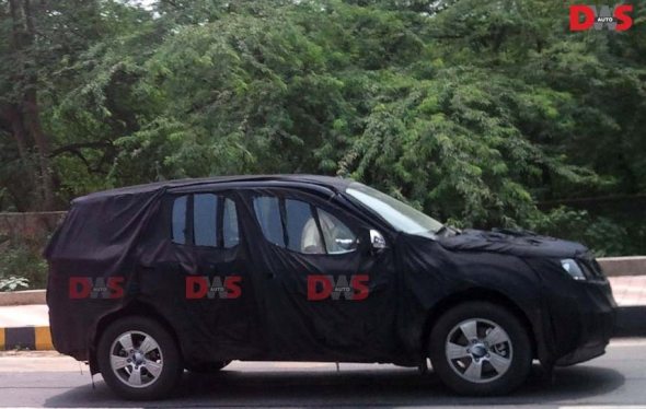 mahindra-w201-spy-photo What we can expect from the Mahindra XUV500 launch on September 30