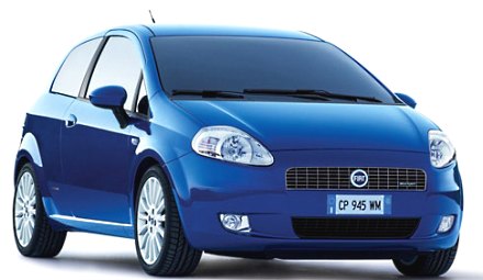 Fiat CNG Punto for India in 2010