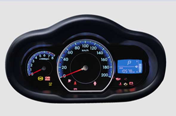 hyundai-i10-instrument cluster 9 features that make the Hyundai i10 a good car for its features
