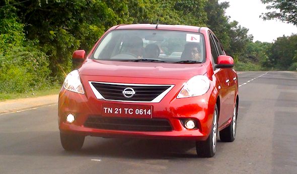nissan sunny front