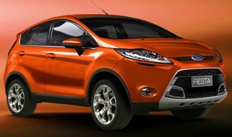 novo-ford-ecosport-2012 Ford unveils teaser image of global vehicle to be showcased at 2012 Delhi Auto Expo