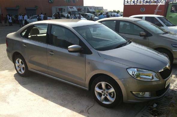 skoda-rapid-front-side4 Automatic sedans under Rs.12 lakh
