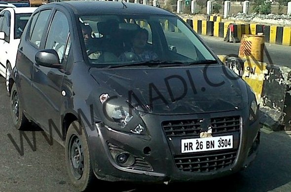 maruti-suzuki-ritz-spy-shots New 2012 Maruti Suzuki Ritz facelift spy photo is here