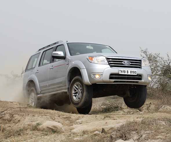 ford endeavour jump