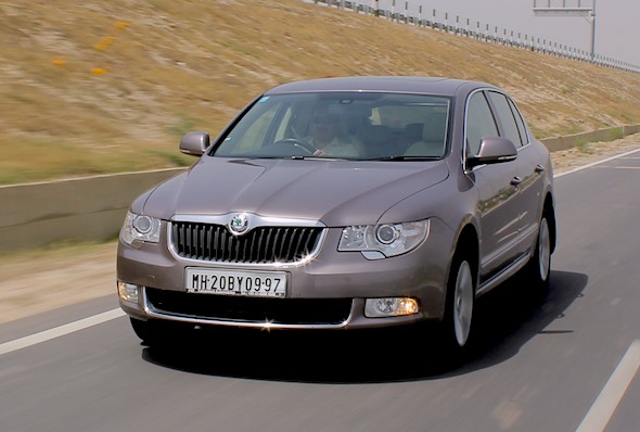 skoda-superb-action-photo Best sedans for bad and rough roads