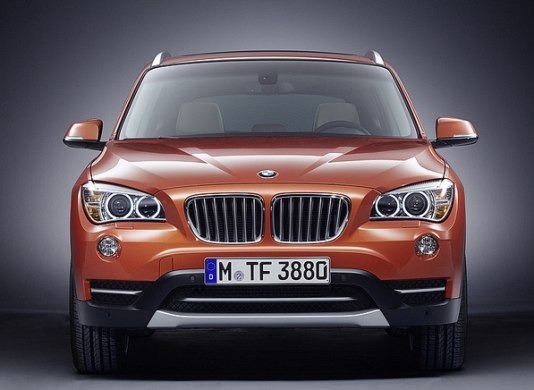 bmw-x1-facelift-front BMW X1 face lift images leaked, India launch in 2012