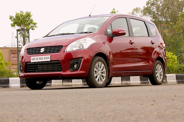 ertiga-front-left Ertiga vs. Ecosport vs. Duster: Compact SUV/MPV comparison