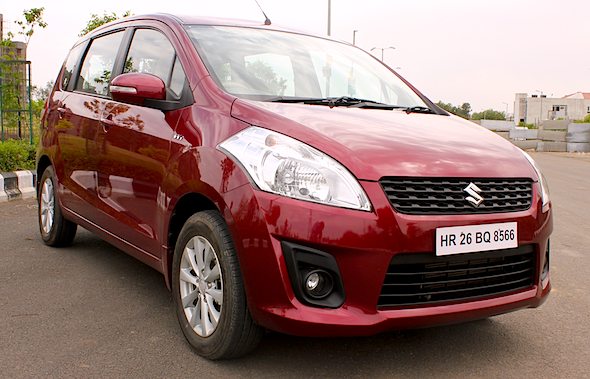 ertiga-front-right Renault Duster vs. Maruti Ertiga: Which is the car for you?