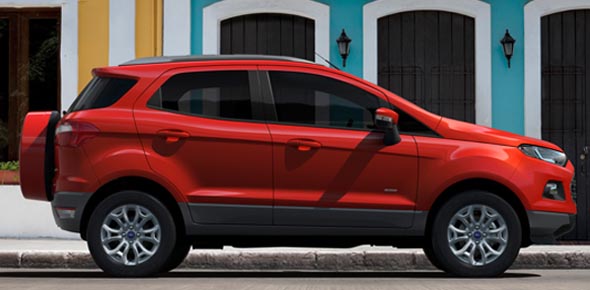ford ecosport side profile