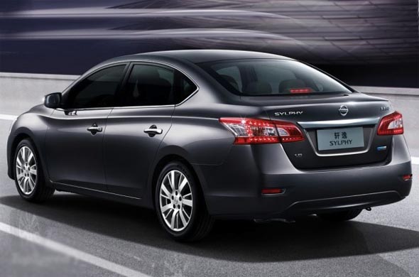 2013-nissan-sylphy-rear Nissan may launch Sylphy sedan in India by 2013