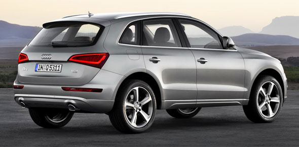 audi-q5-rear-right Audi Q5 SUV official photos leaked; India launch by 2012 end!