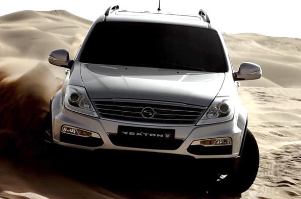 mahindra-rexton-front Mahindra Ssangyong Rexton W: New photos emerge