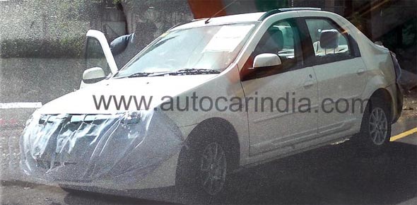 mahindra-verito-spyshot-2 Mahindra Verito facelift spotted testing