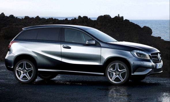 mercedes a class suv photo
