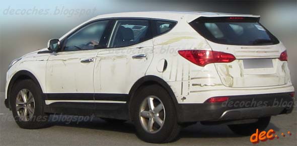 new-hyundai-santa-fe-side-profile New Hyundai Santa Fe spy photos
