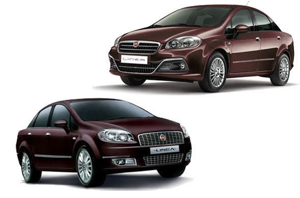 old-linea-vs-new-linea-front 2013 Fiat Linea: Official Images out!