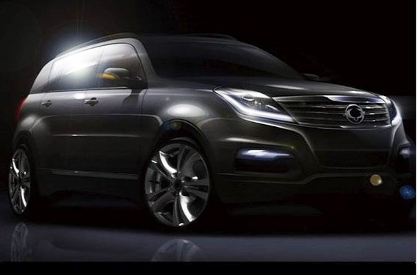 ssanyong-rexton-facelift-front Official photos of face-lifted Ssangyong Rexton out!