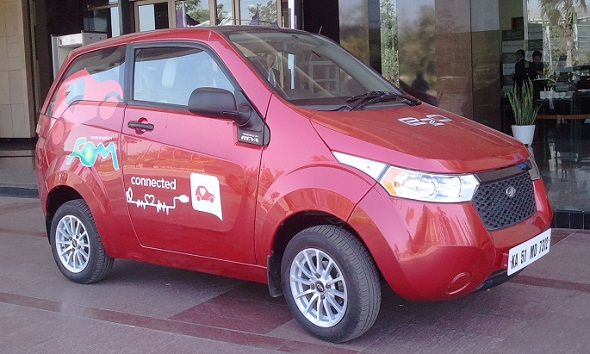 Mahindra launches the E20 electric car at 5.96 lakh