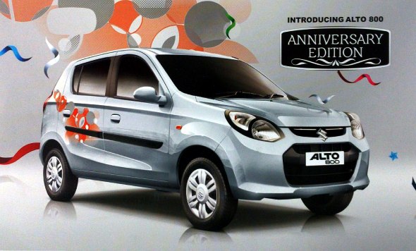 Maruti Suzuki Alto 800 Anniversary Edition launched