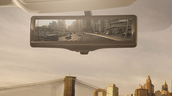 Nissan unveils world’s first digital rear-view mirror