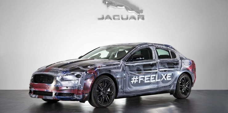 BMW 3 Series challenging Jaguar XE sedan prototype showcased
