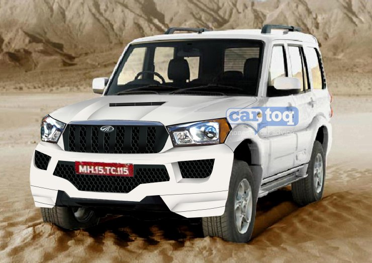 2014 Mahindra Scorpio SUV Facelift lined up for September 25th launch?