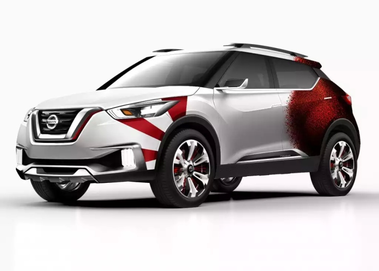Nissan Kicks Samba Concept SUV Front