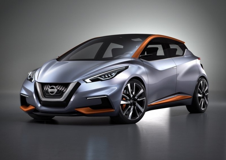 Nissan Sway Concept Hatchback Front Three Quarters