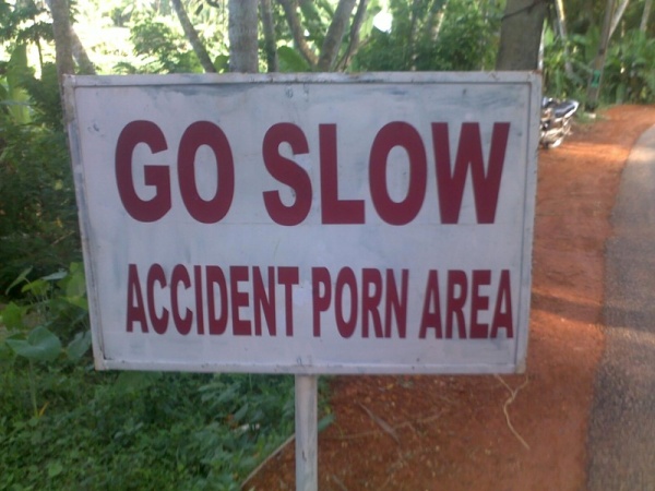 36 Unusual Road Signs from India