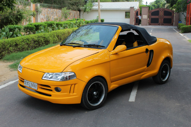 Js Design S Custom Maruti 800 Convertible Updated Features A Wide