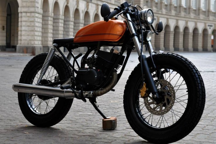 10 Beautifully Customized Yamaha Rx100 135 Motorcycles From Across India