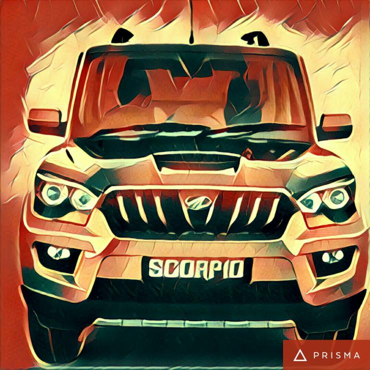 How to draw Mahindra Scorpio N SUV