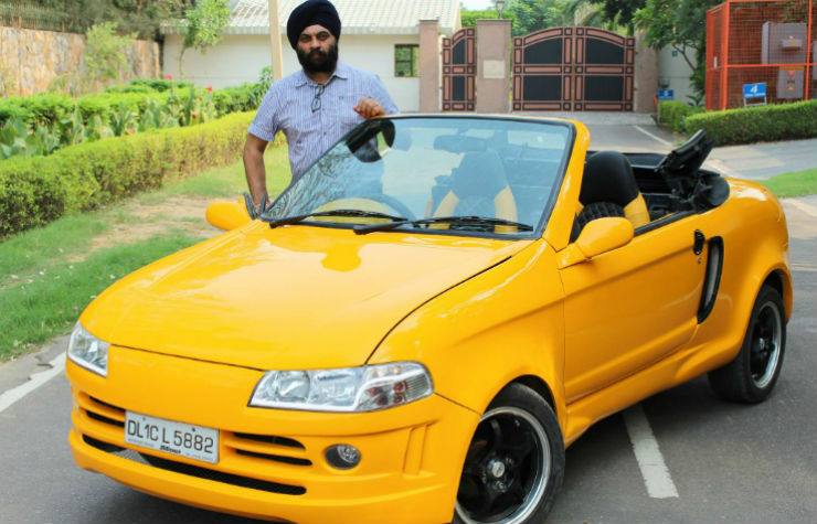 10 Regular Indian Cars Modified Into Beautiful Convertibles
