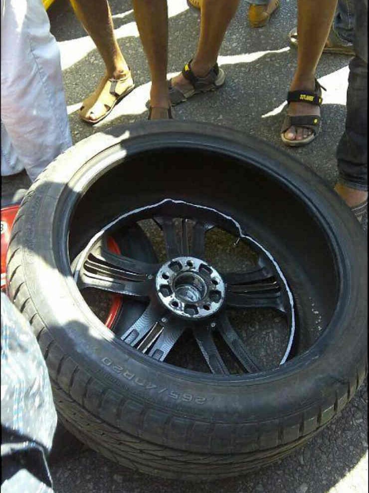 Fake alloy wheels can be very dangerous: Here’s proof