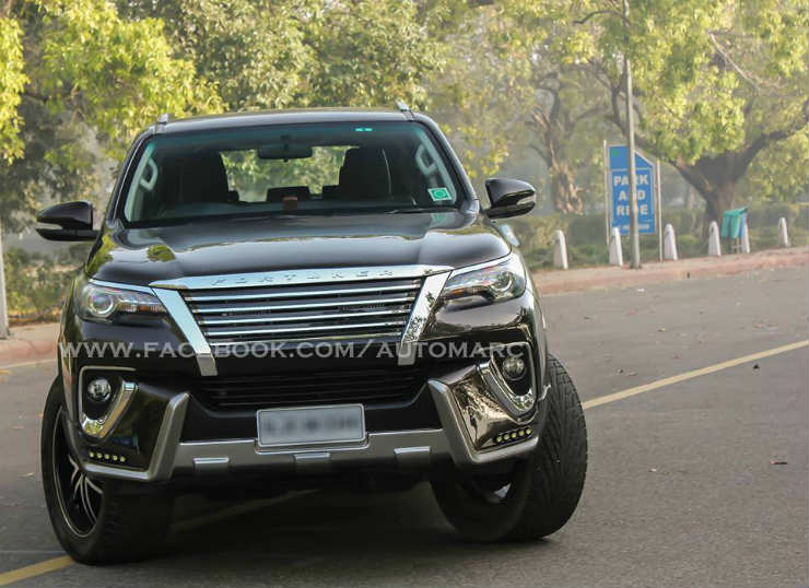 Modified 2016 Fortuners from India: Mean & menacing!