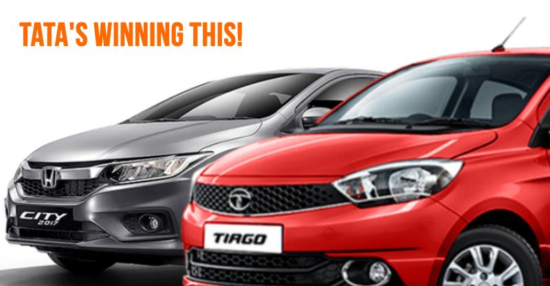 Tata Motors beats Honda in India