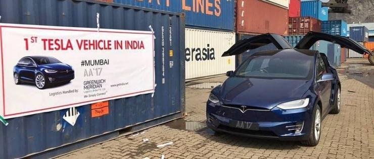 India's first Tesla Model X 1