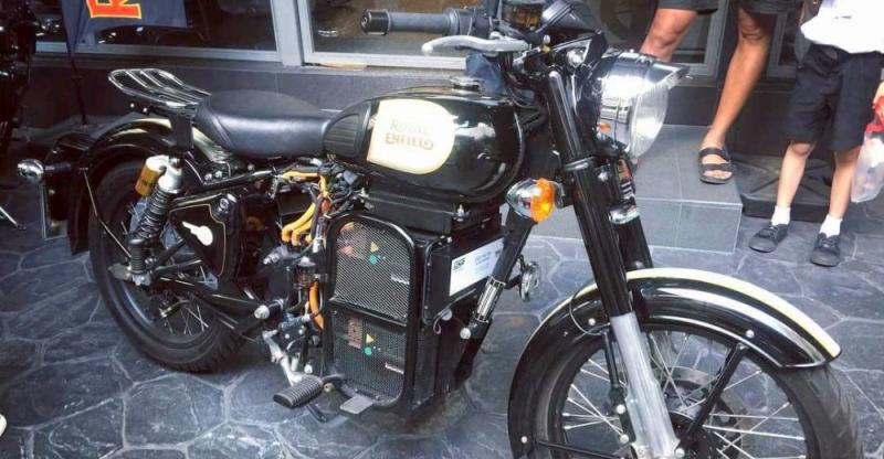 Royal Enfield Electric Bullet Featured