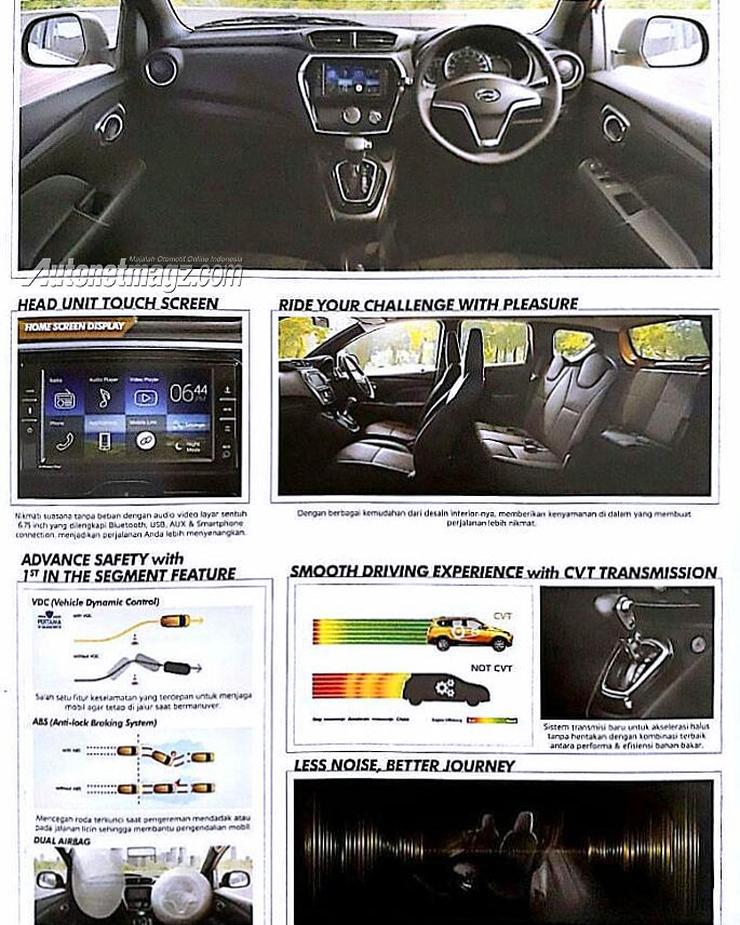 Datsun Cross compact SUV revealed through brochure leak